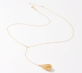 Adi Paz 14k Gold Lariat Necklace, 16"
